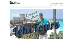 Desktop Screenshot of lehitours.com