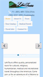 Mobile Screenshot of lehitours.com